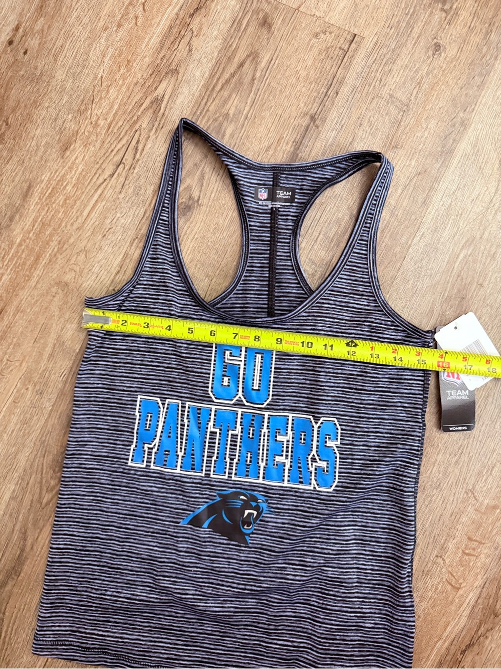 Carolina Panthers Racerback Tank - Picture 4 of 9